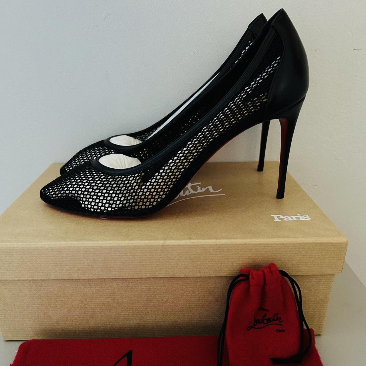 Authentic Christian Louboutin Filomena Heels Brand... - Depop