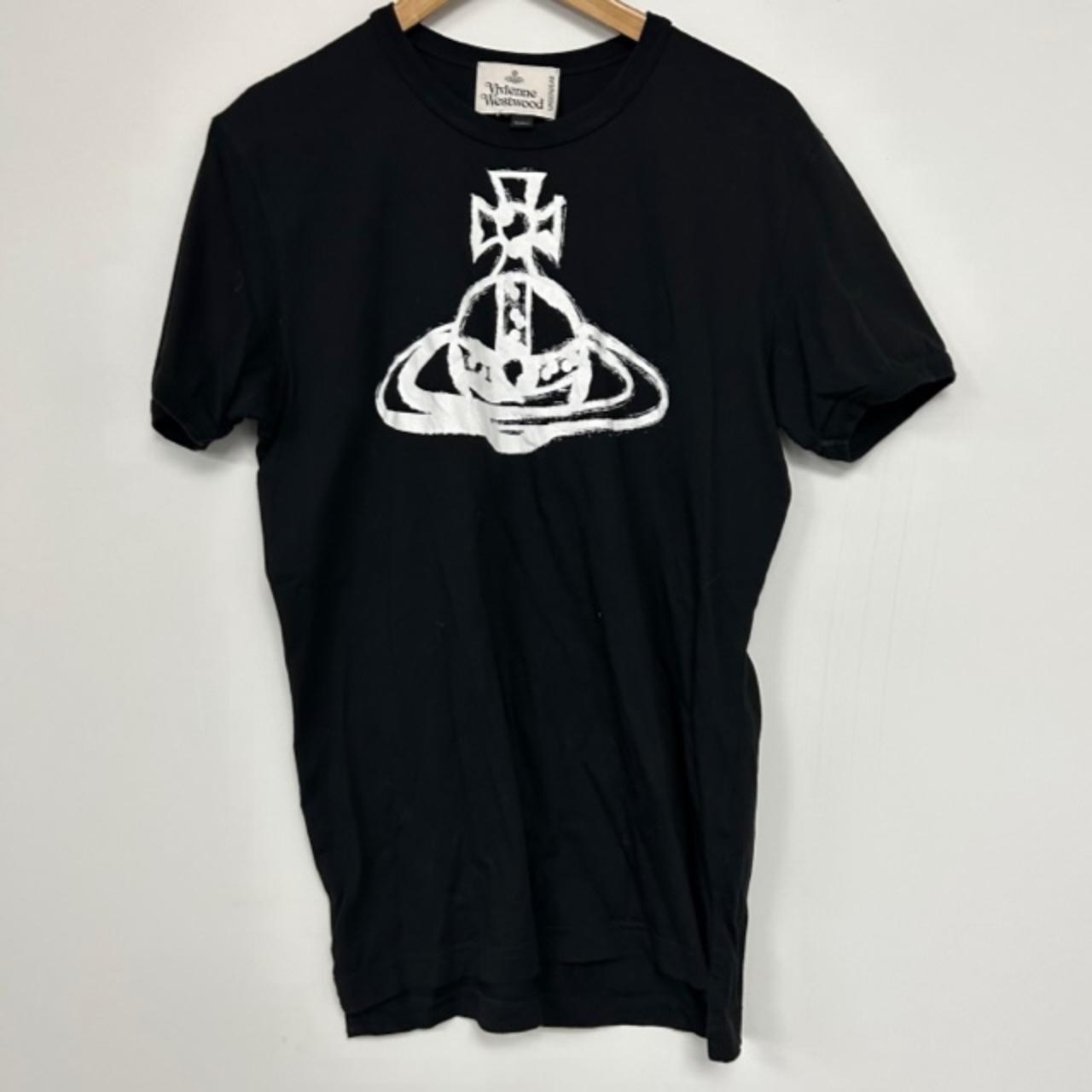 Vivienne Westwood Men's Black T-shirt | Depop