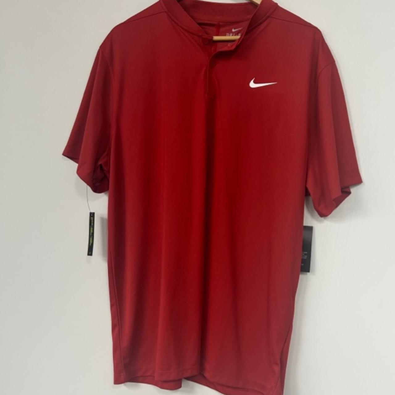 dri fit red shirt