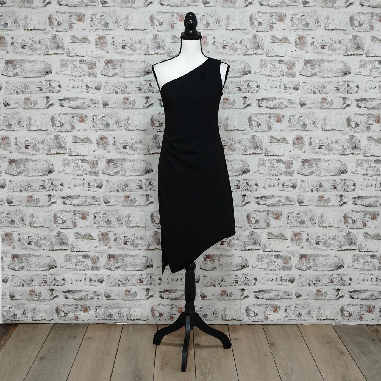 White house black market one best sale shoulder dress