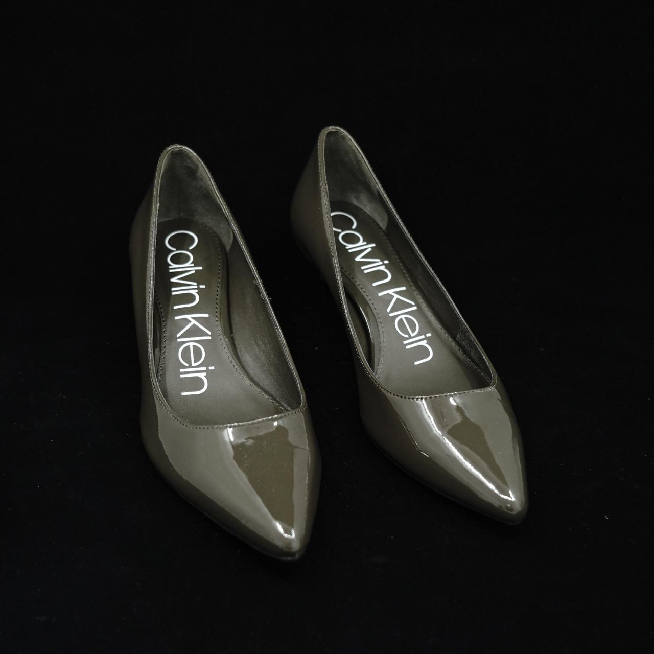 Calvin klein clearance gabrianna pump silver