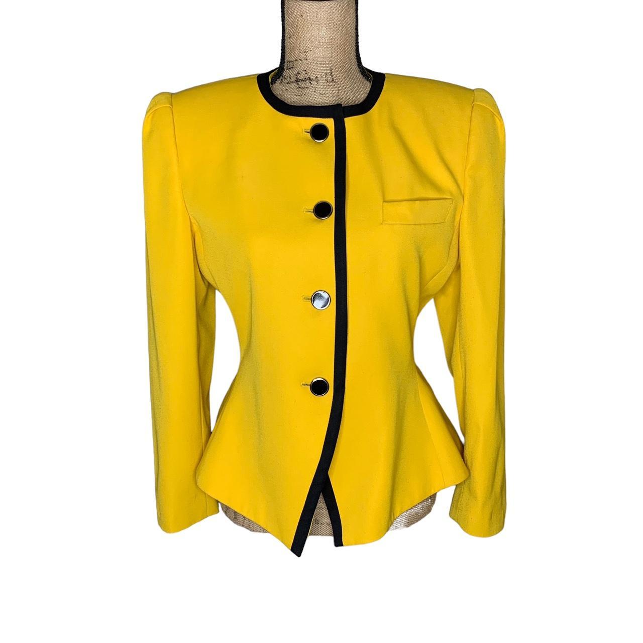 Kasper on sale yellow blazer