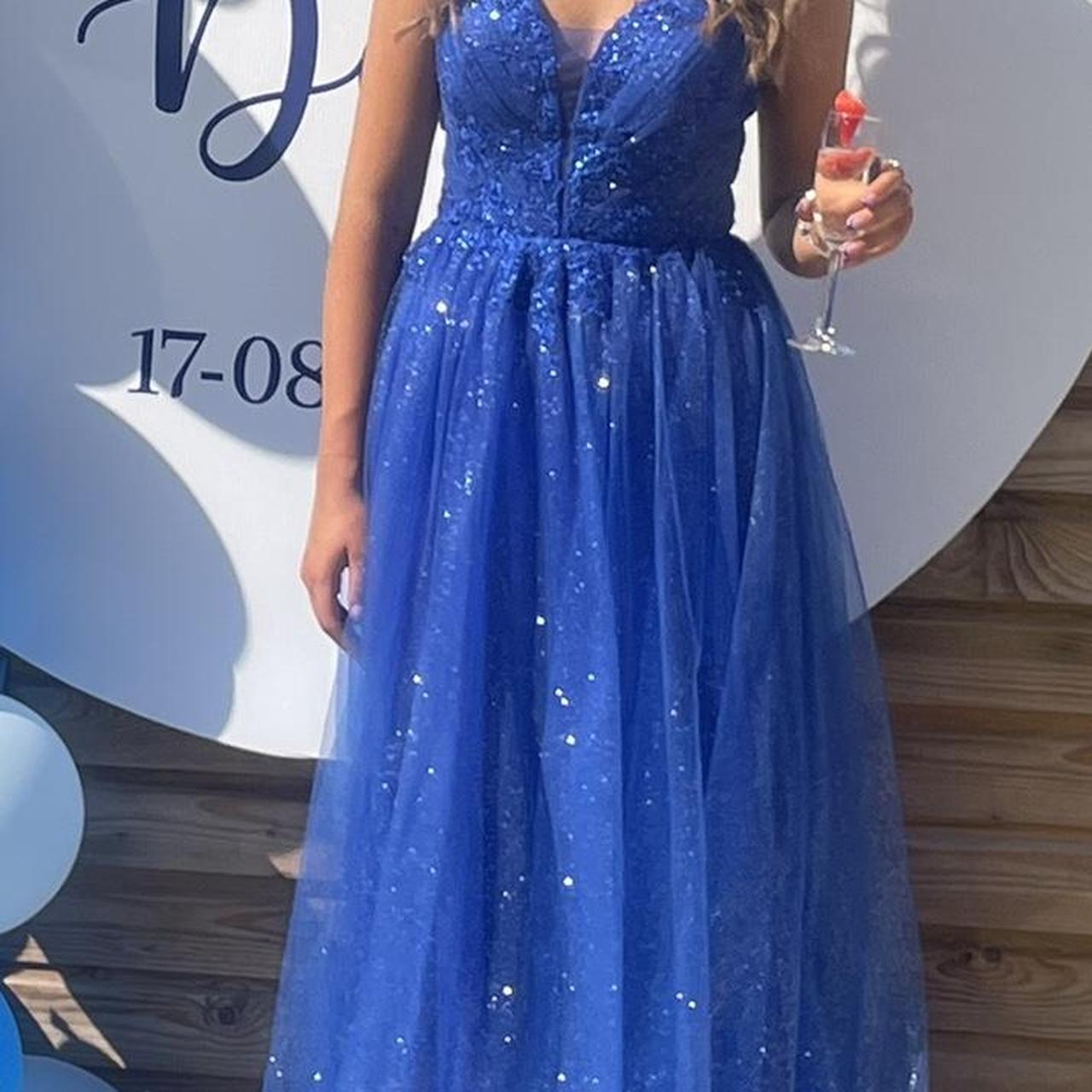 debs dress size small worn once bought for 450... Depop