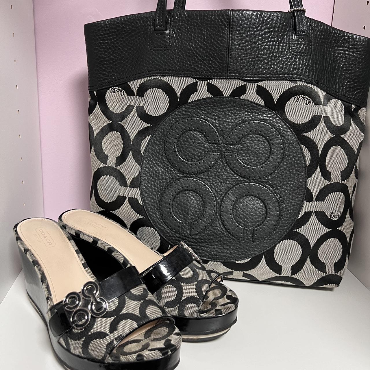 Coach Black Julia Tote Shopper discount 15013