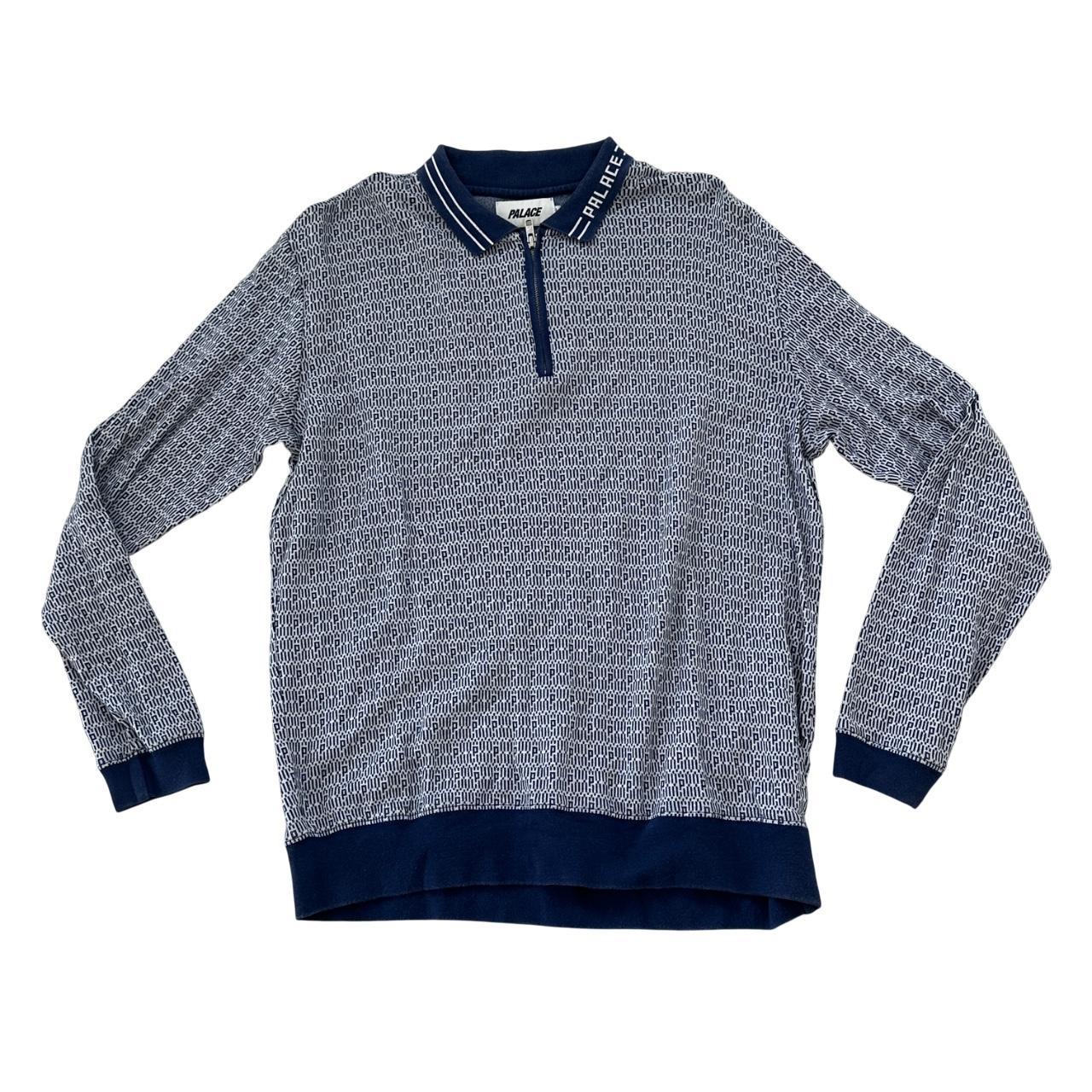値下げPALACE ニット Palace London knitted polo Palace London Knitted Polo Blue Men's - FW22 - US