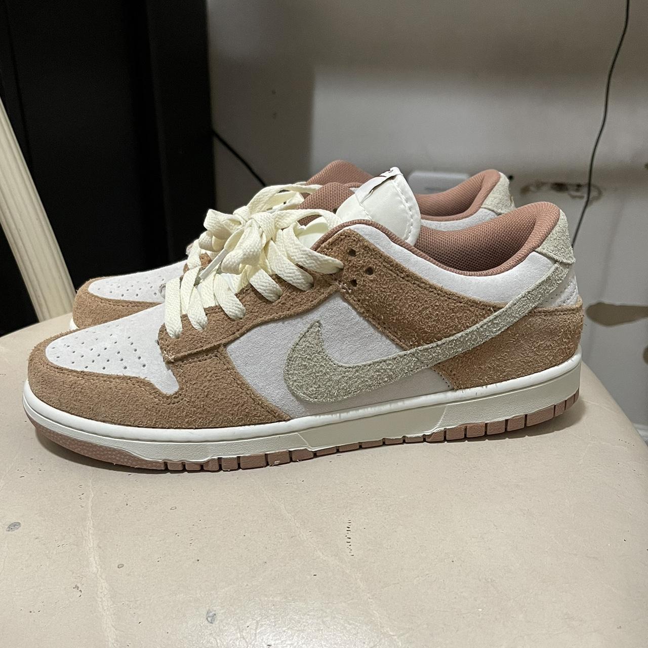 tanned nike trainers