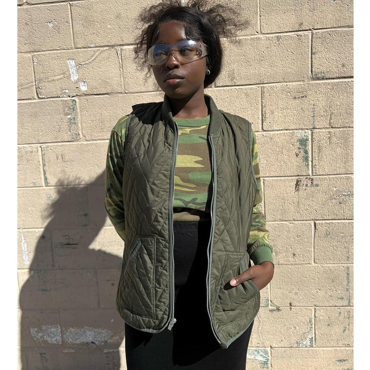 Old navy sale olive green vest