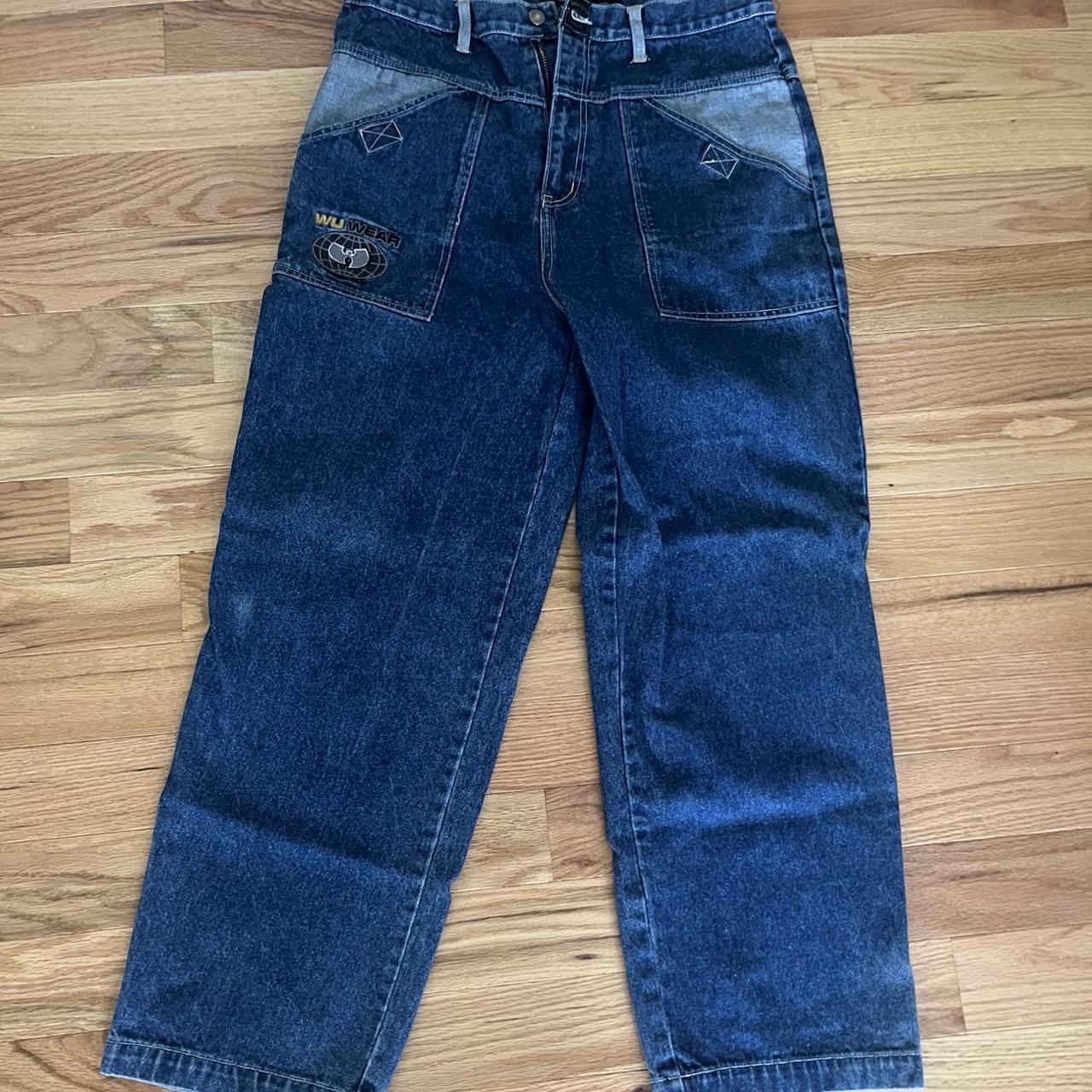 Wu Wear Men's Blue Jeans