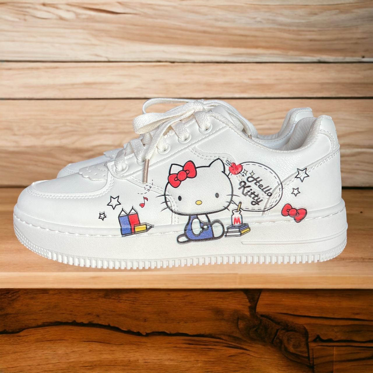 Hello Kitty Women's Trainers | Depop