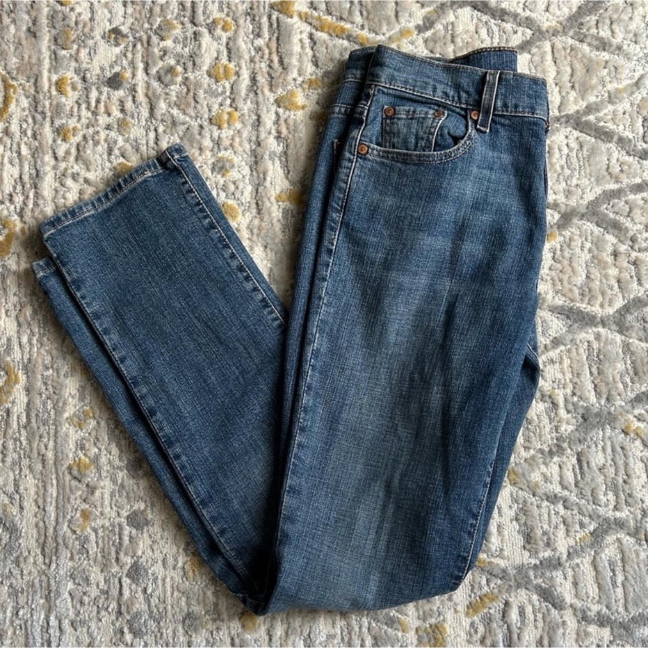 Levi 505 Straight leg Jeans Vintage Size 6 - Depop