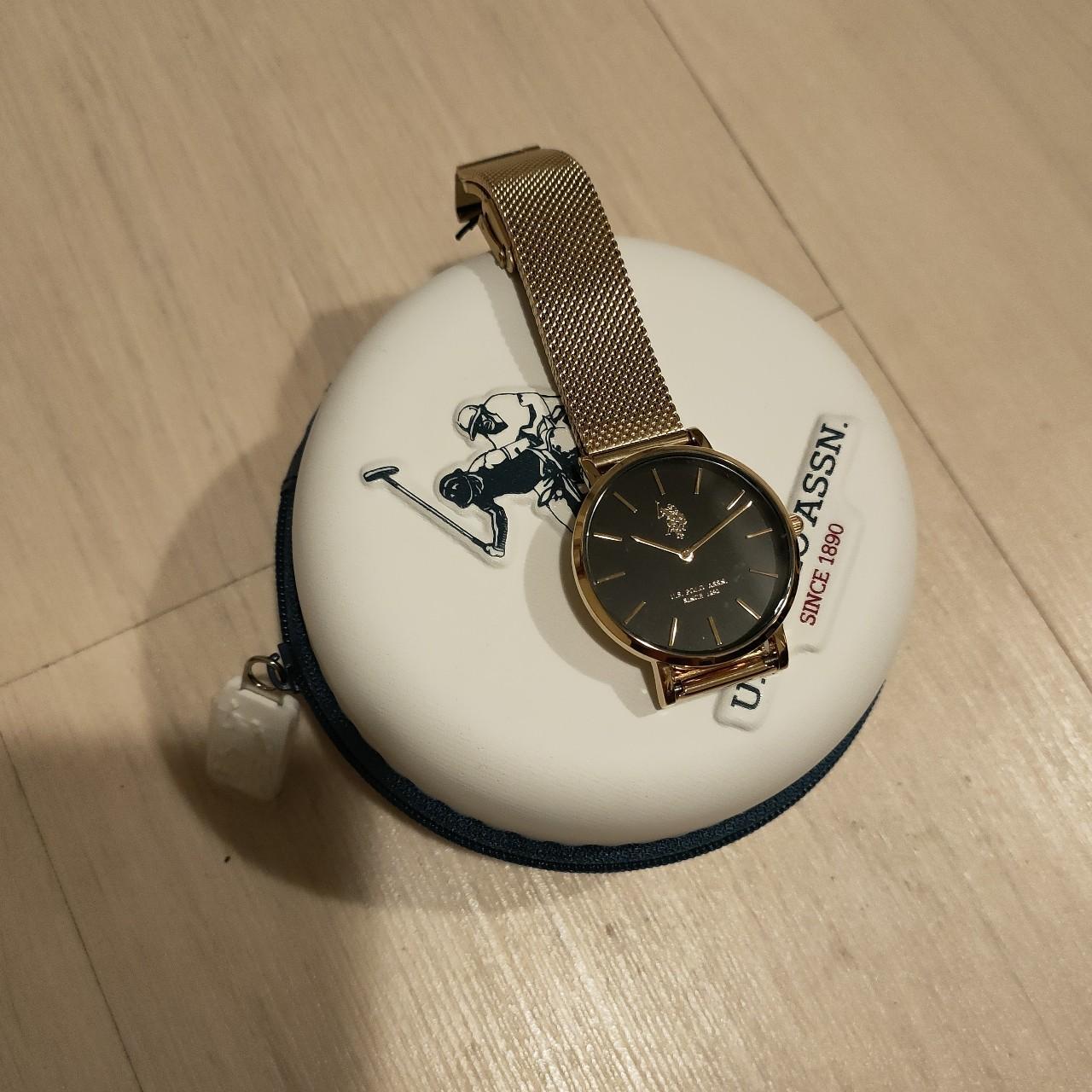 Us polo hot sale gold watch