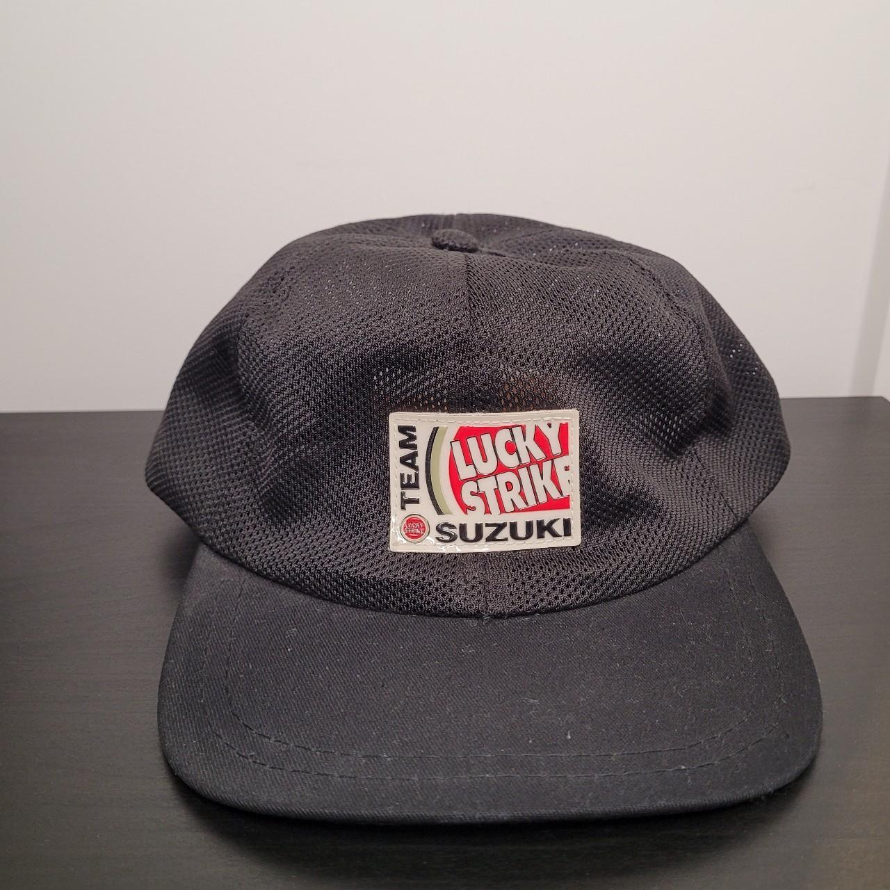 帽子 90s 00s LUCKY STRIKE SUZUKI Racing cap 90s 00s LUCKY STRIKE SUZUKI Racing cap - メルカリ