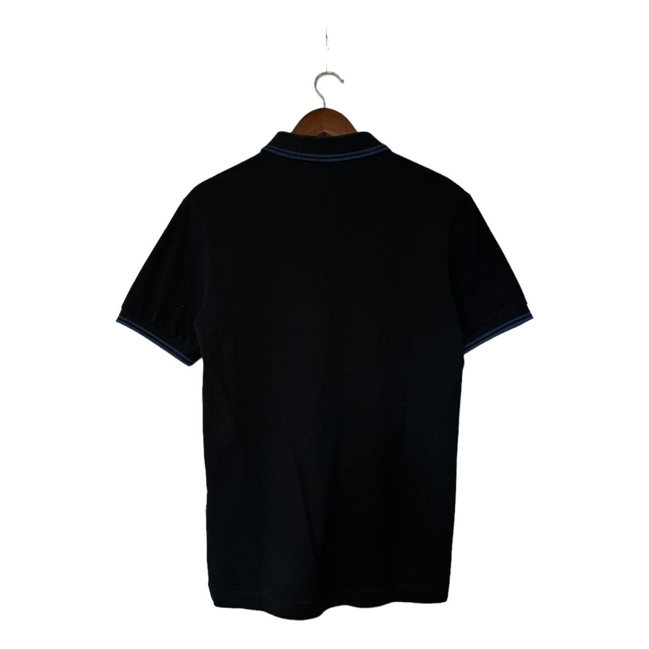 Prada Black, Embroidered Blue Bull Logo Polo Images | Depop Prada Black, Embroidered Blue Bull Logo Polo Images | Depop