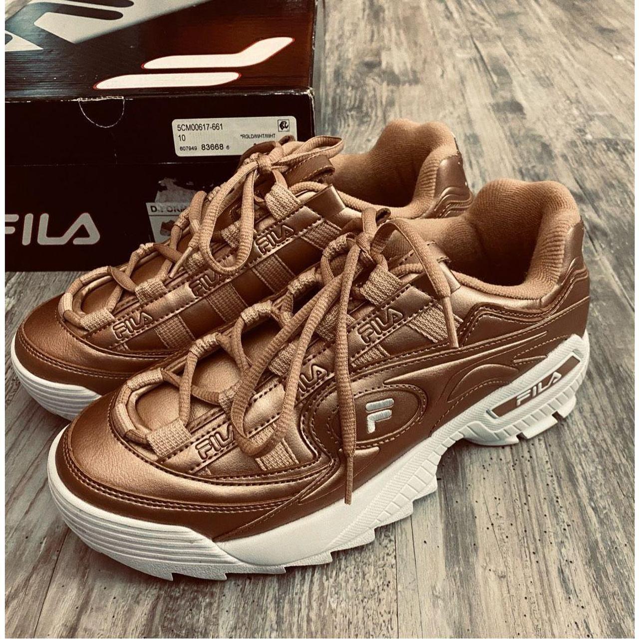 Fila pink gold best sale