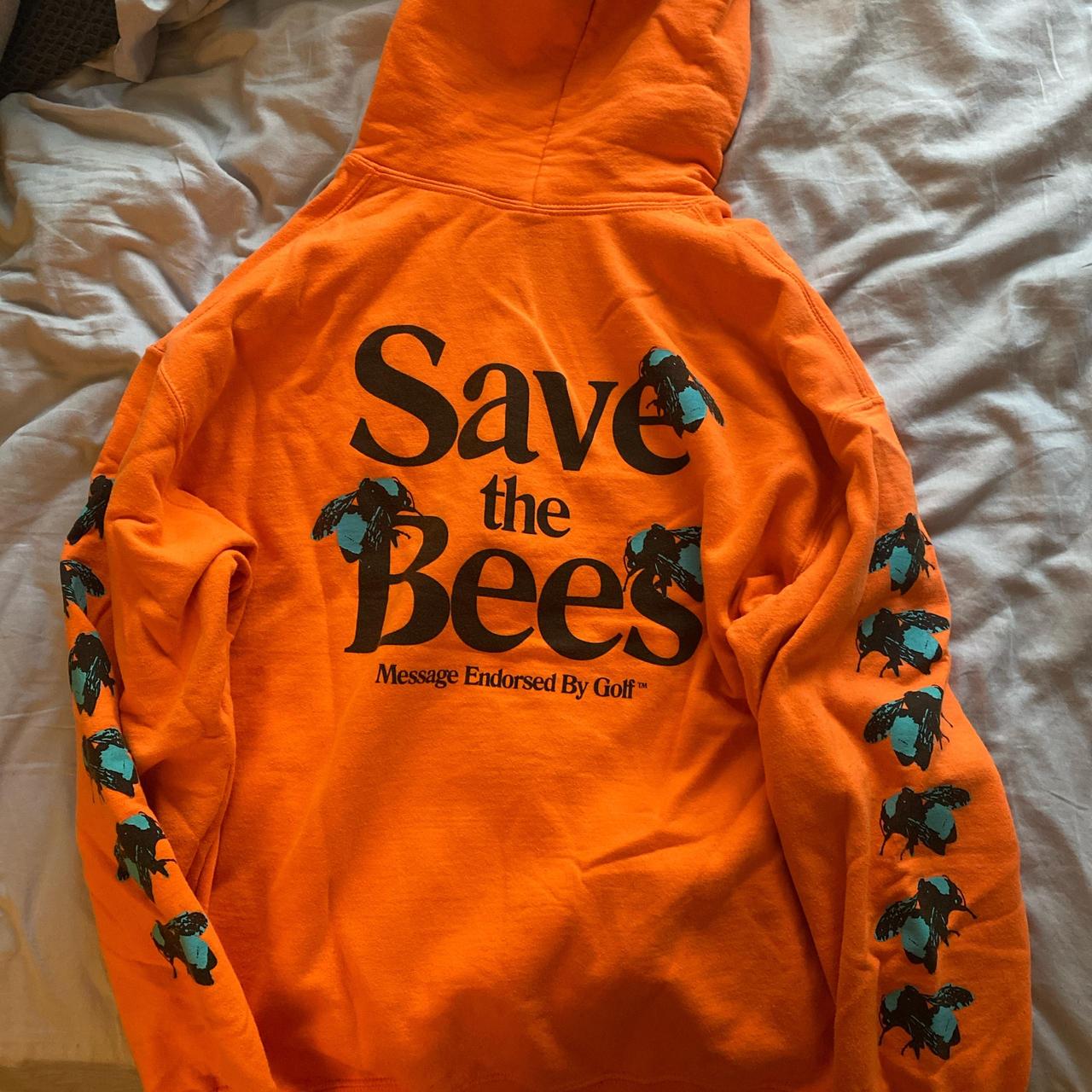 LARGE Golf Wang OG save the bees Hoodie