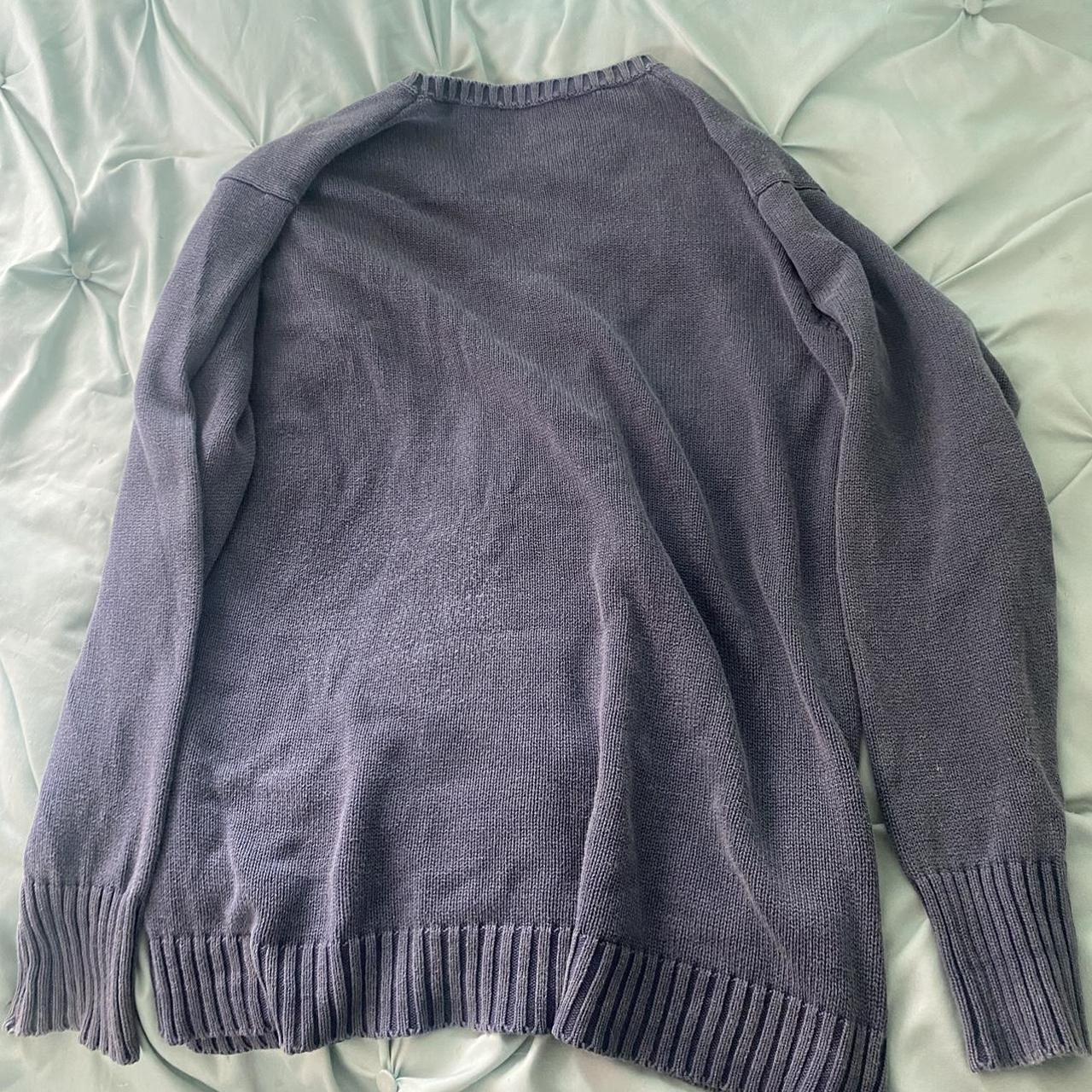 Brandy Melville blue jumper Barely worn and in... - Depop