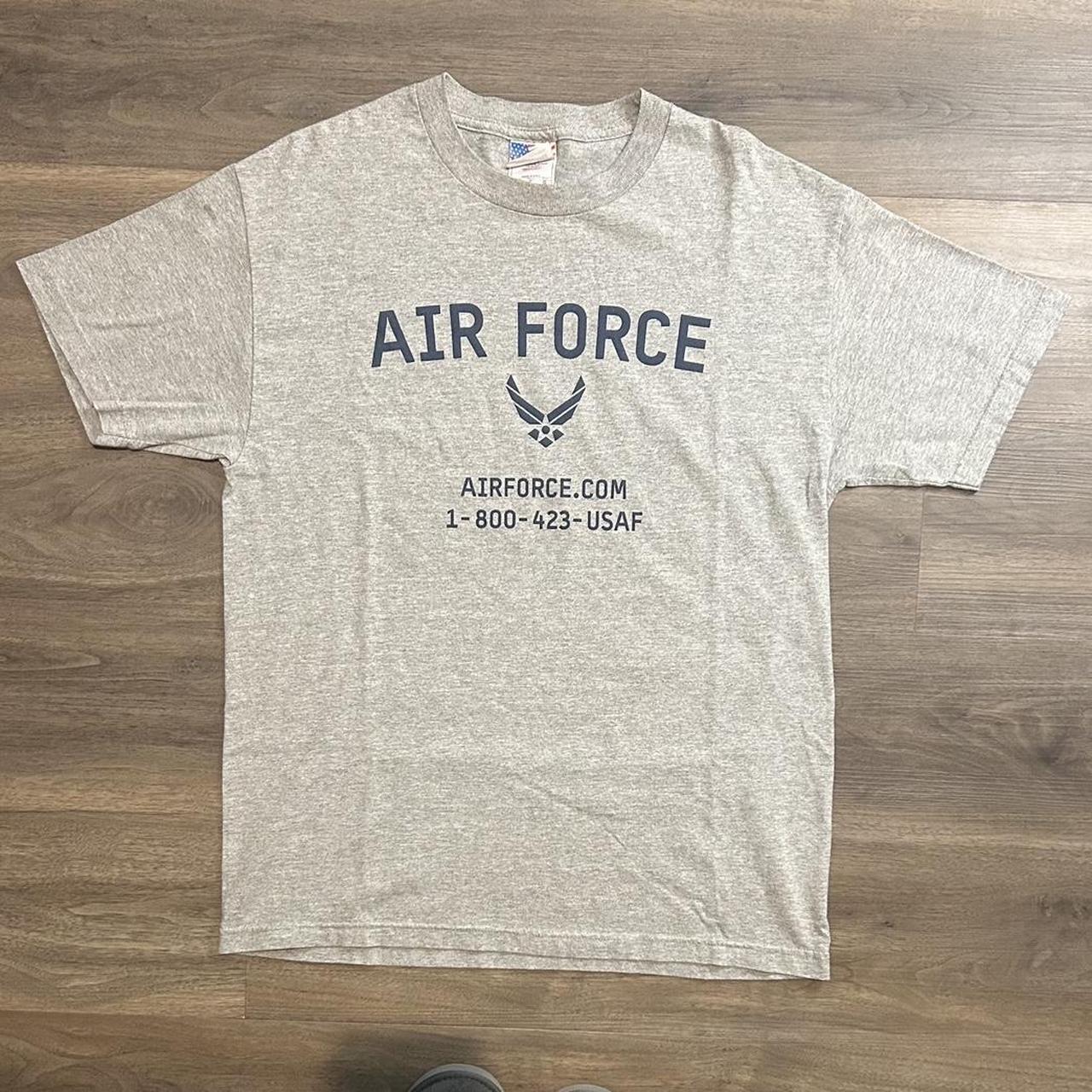 Vintage 90’s Air Force 1800 T Shirt. . Size... - Depop