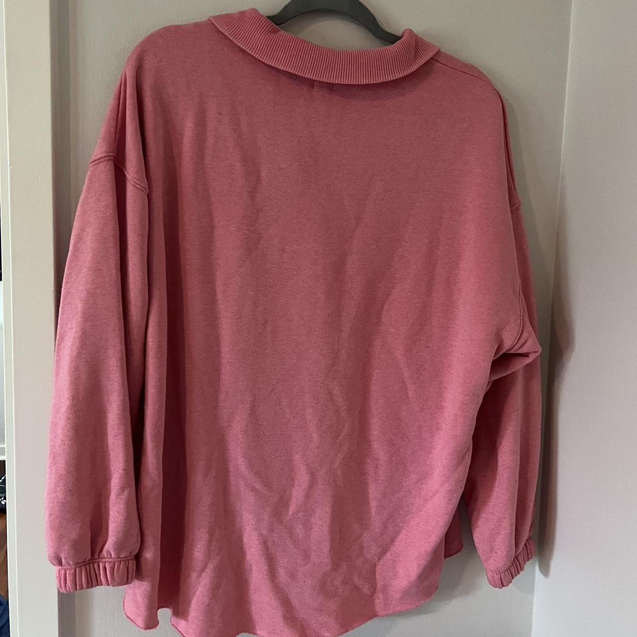 Aerie Women's Pink Sweatshirt (2)