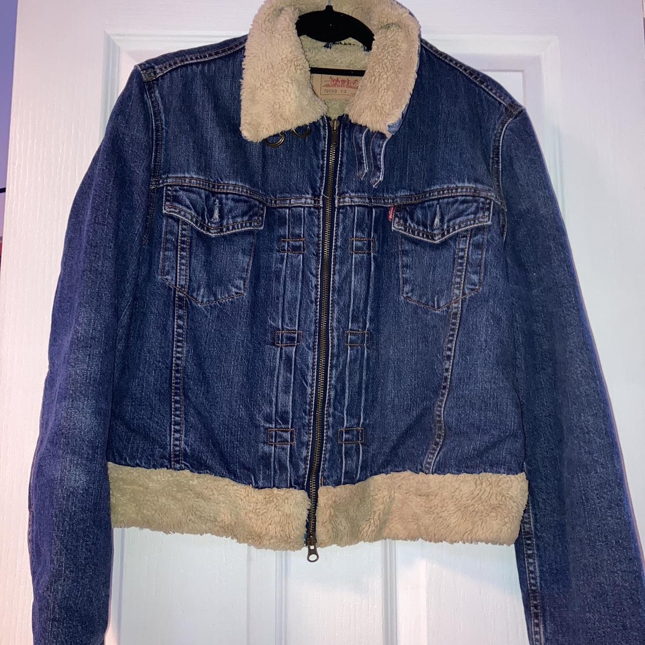 Levis plus on sale size sherpa jacket