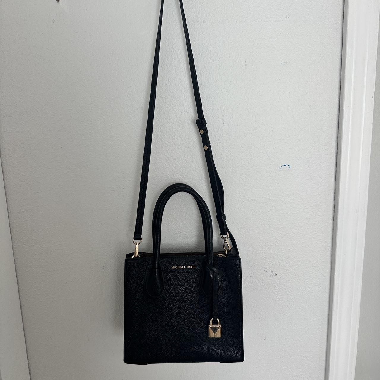 Michael kors mercer hot sale bag black