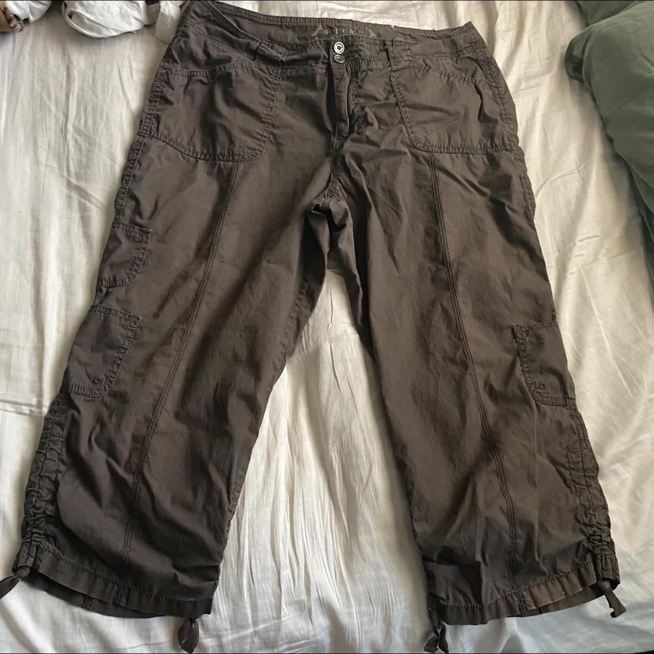 sonoma cargo capris lightweight and soft Depop