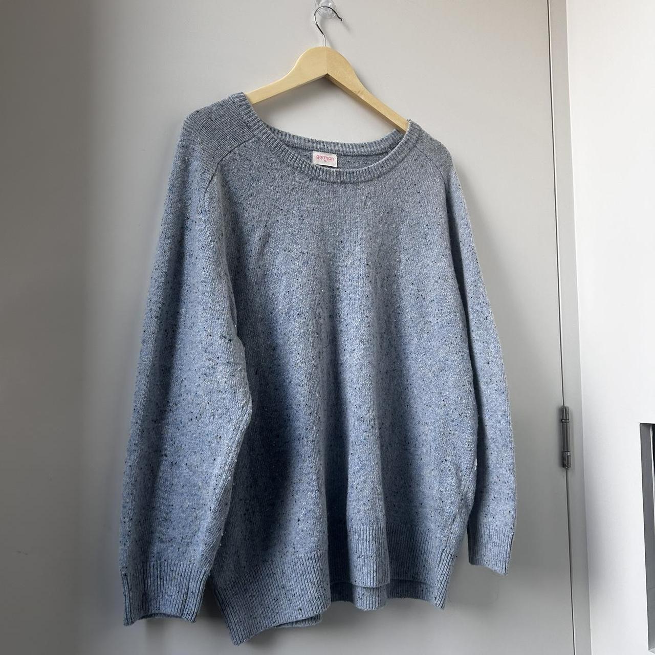 Gorman light blue wool jumper Woman’s size medium... - Depop