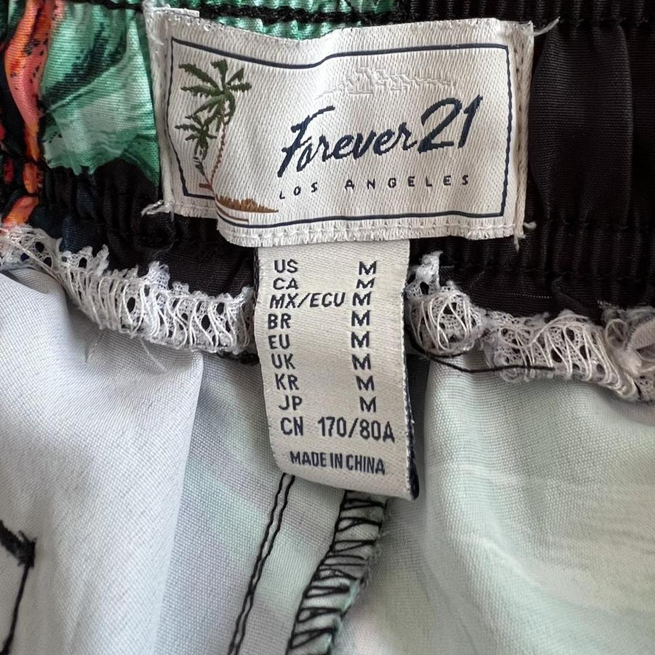 Forever 21 Swim Shorts Size Medium forever21... Depop