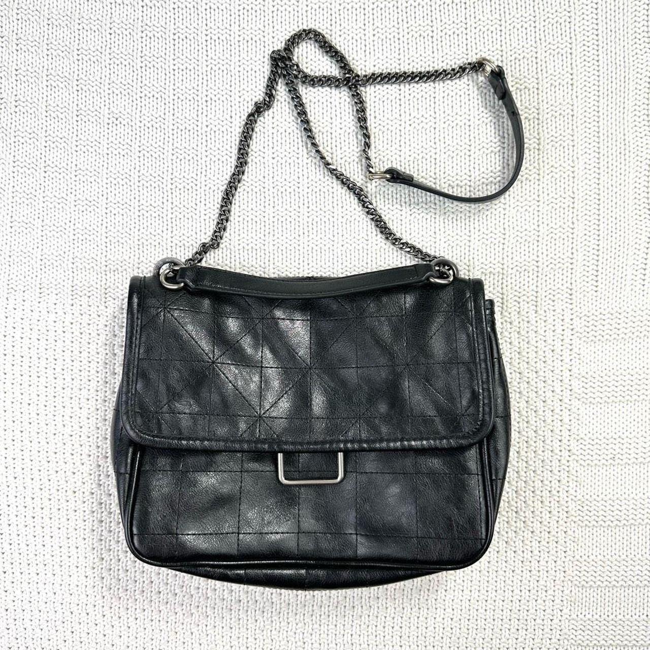 Rocker soft crossbody wallet bag online zara