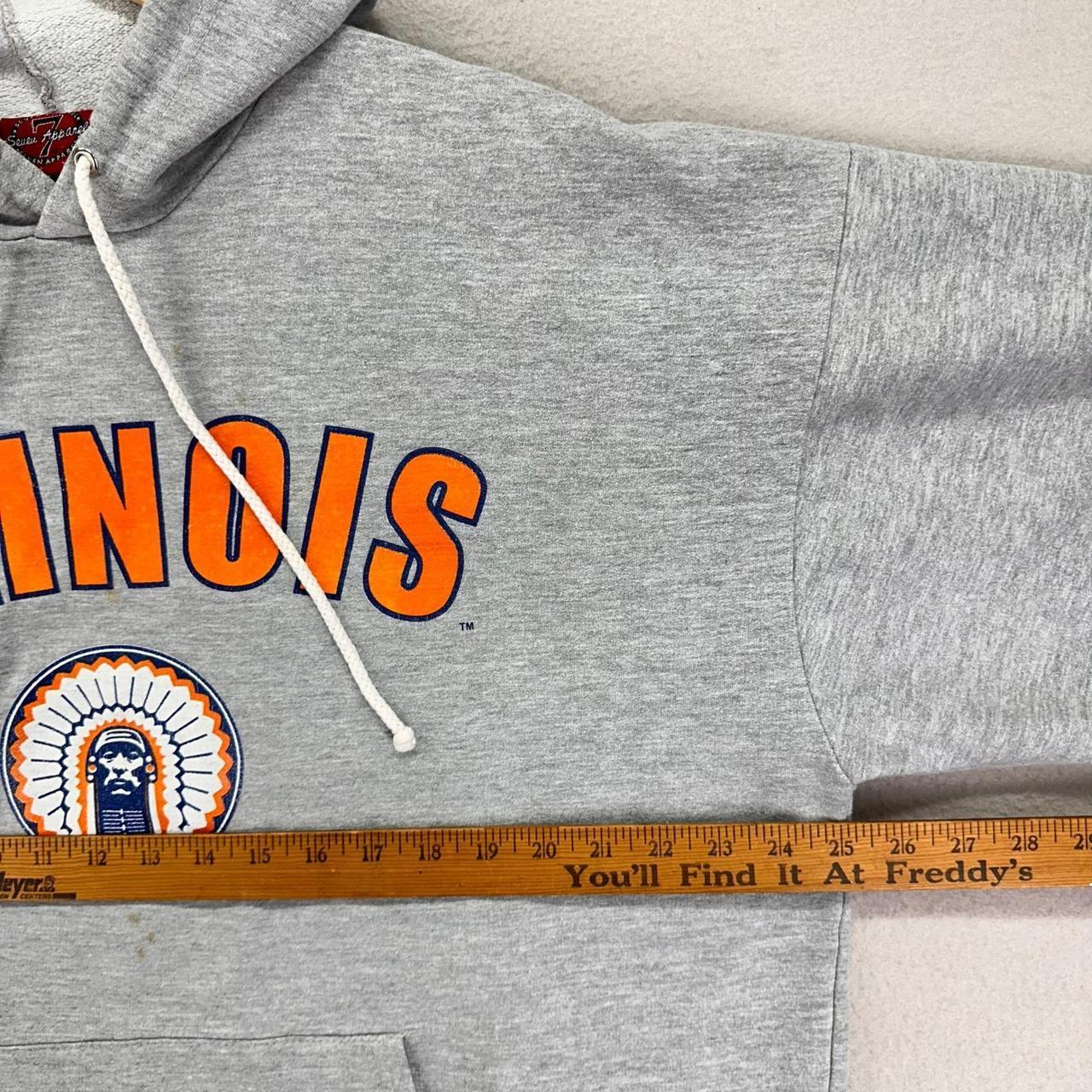 American Vintage Men's Sweatshirt - Grey/Orange -… - image 7