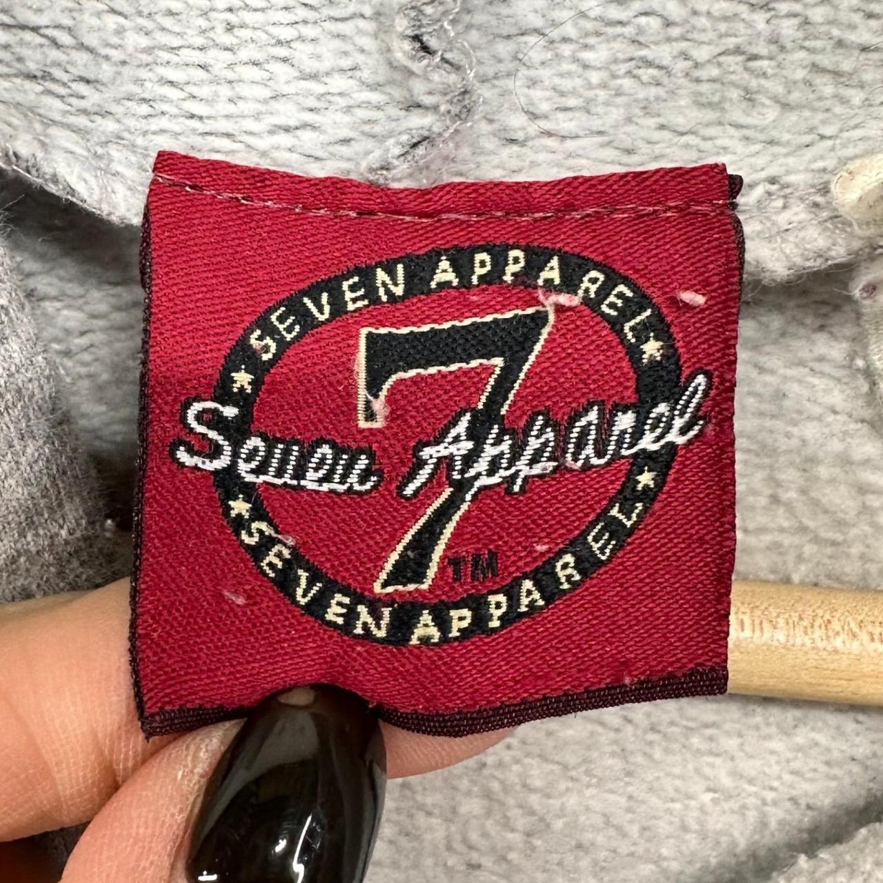 American Vintage Men's Sweatshirt - Grey/Orange -… - image 4