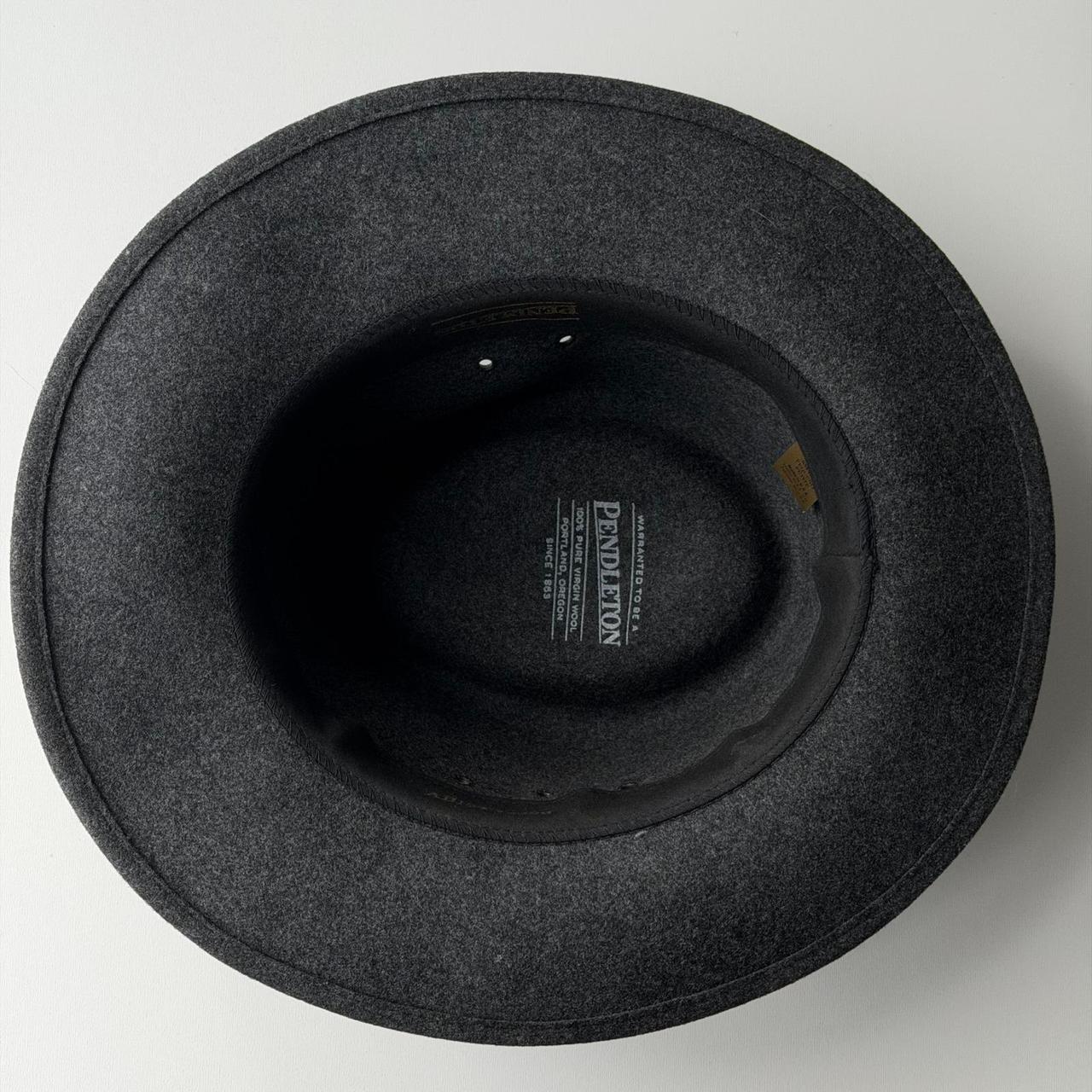 Pendleton Men's Hat - Grey – Pendleton Fedora Woo… - image 6
