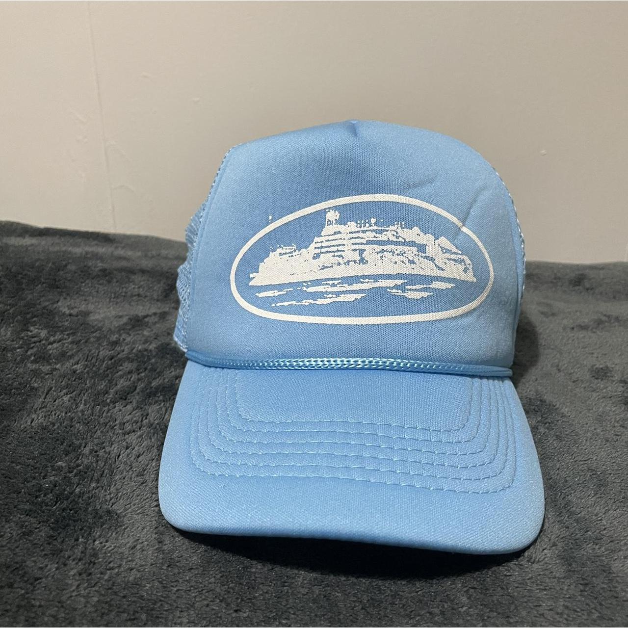 Corteiz Alcatraz white bucket hat | Depop