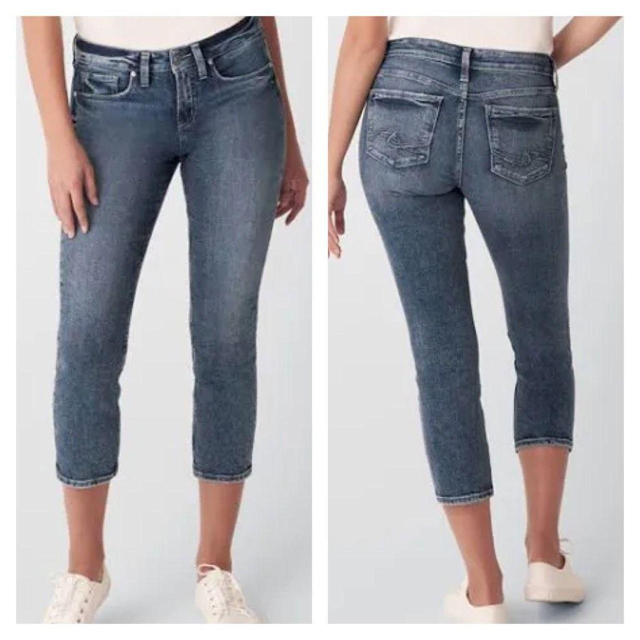 Silver Jeans Co. Suki Mid Rise Capri Jeans