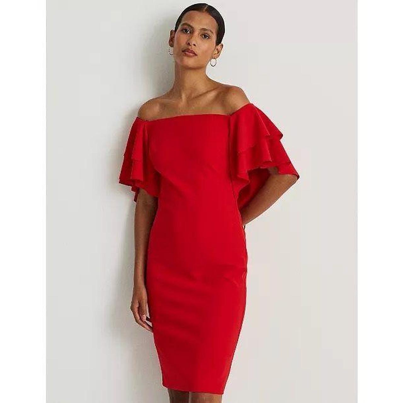 Ralph Lauren Women's Dress - Red - 2