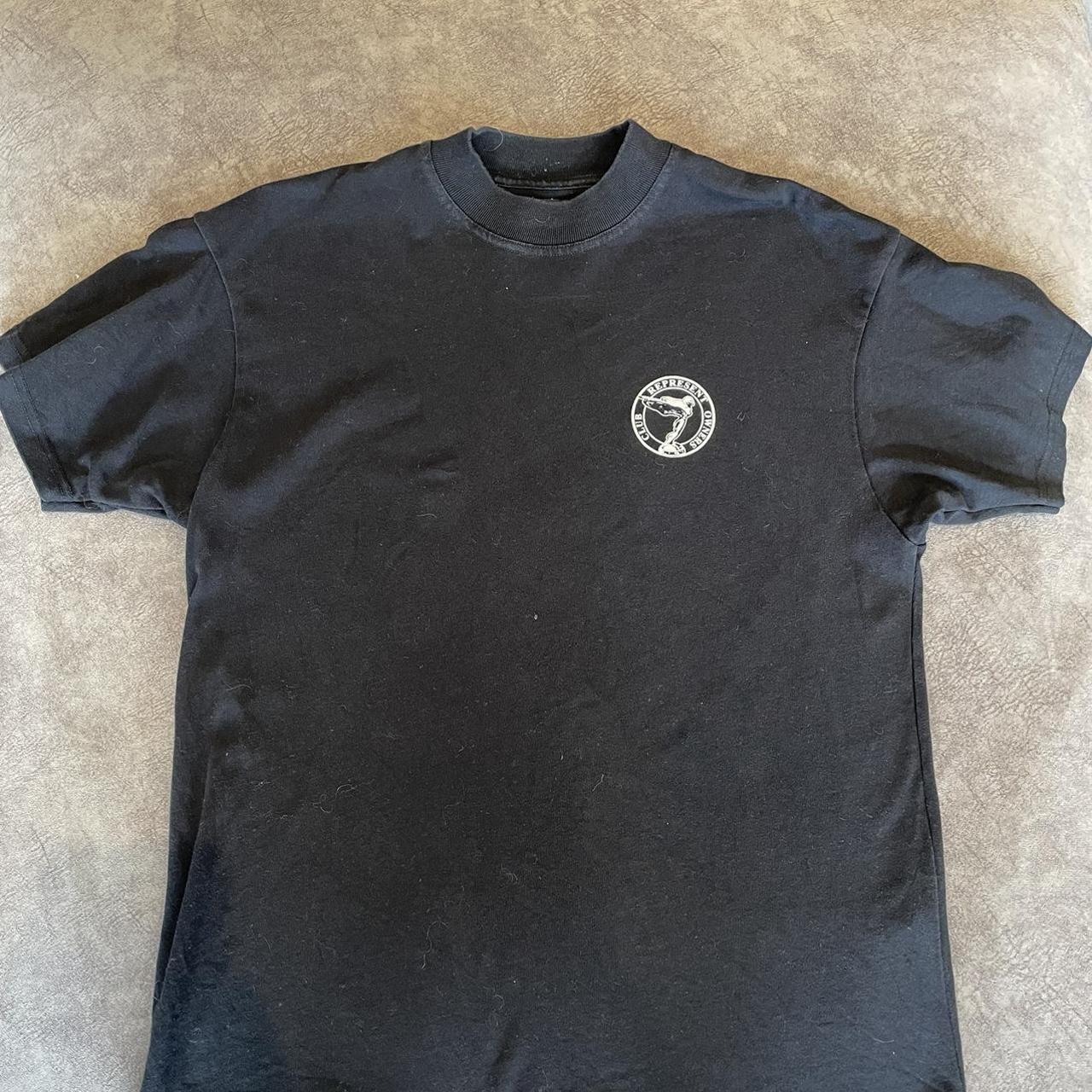 Represent Men's Black T-shirt | Depop