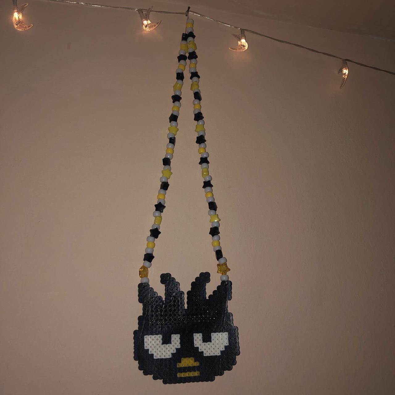 Handmade batz maru perler kandi rave necklace that I...