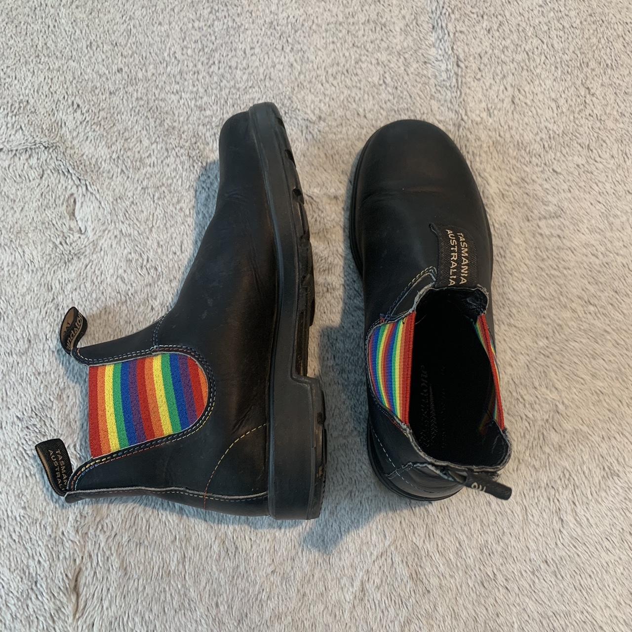 Blundstone limited edition Pride boots Women s Depop