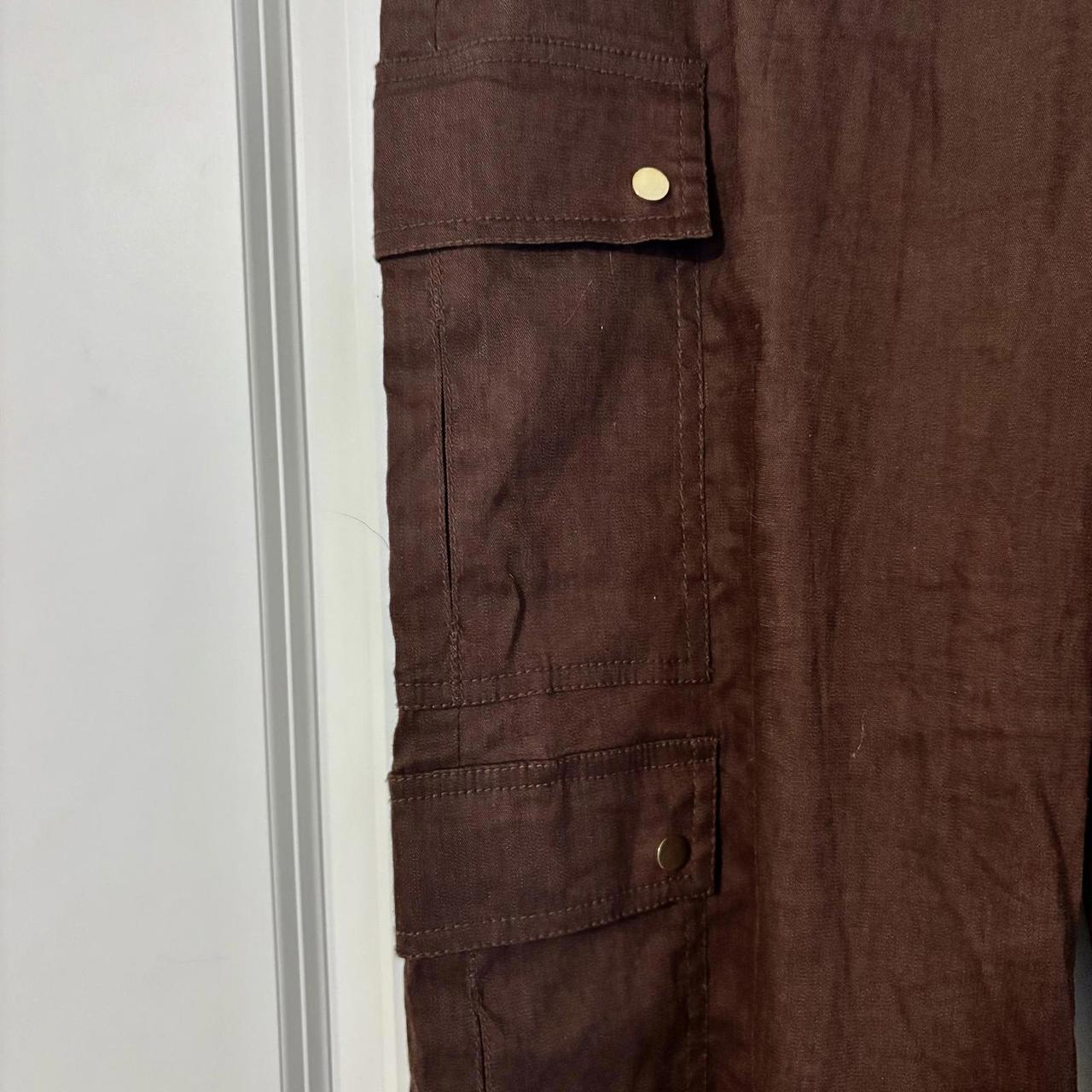 Cache Women's Pants - Brown - 8 – Vintage CACHE B… - image 4