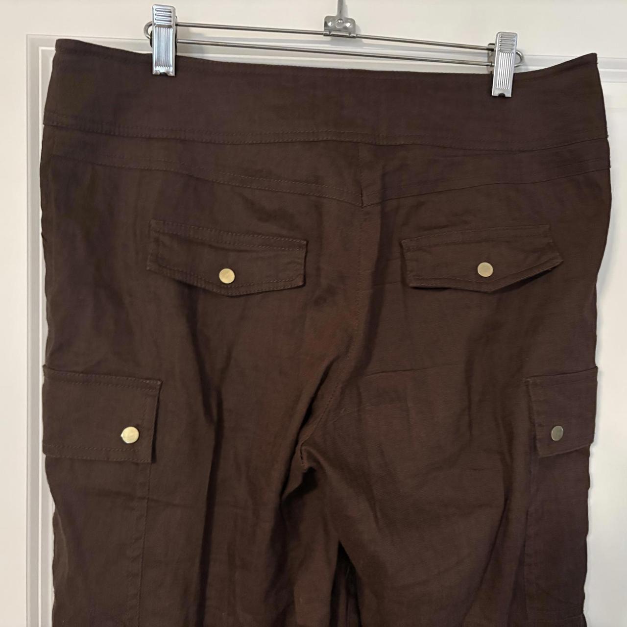 Cache Women's Pants - Brown - 8 – Vintage CACHE B… - image 7