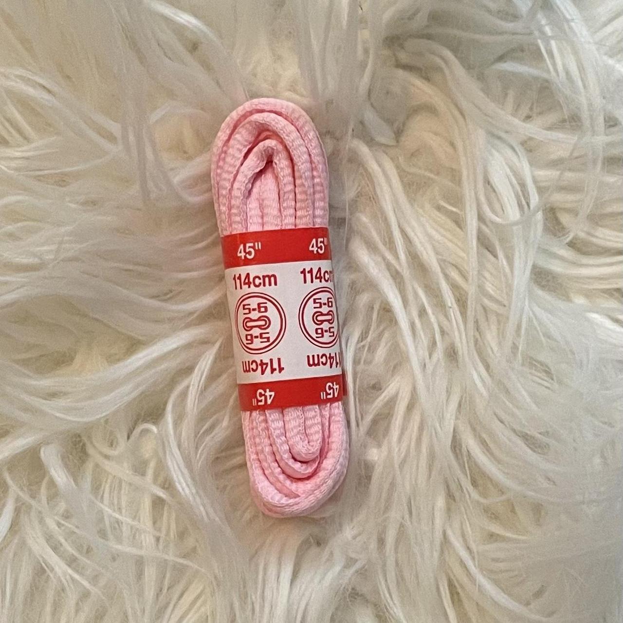 Pink Shoe Laces Brand new 45” Depop