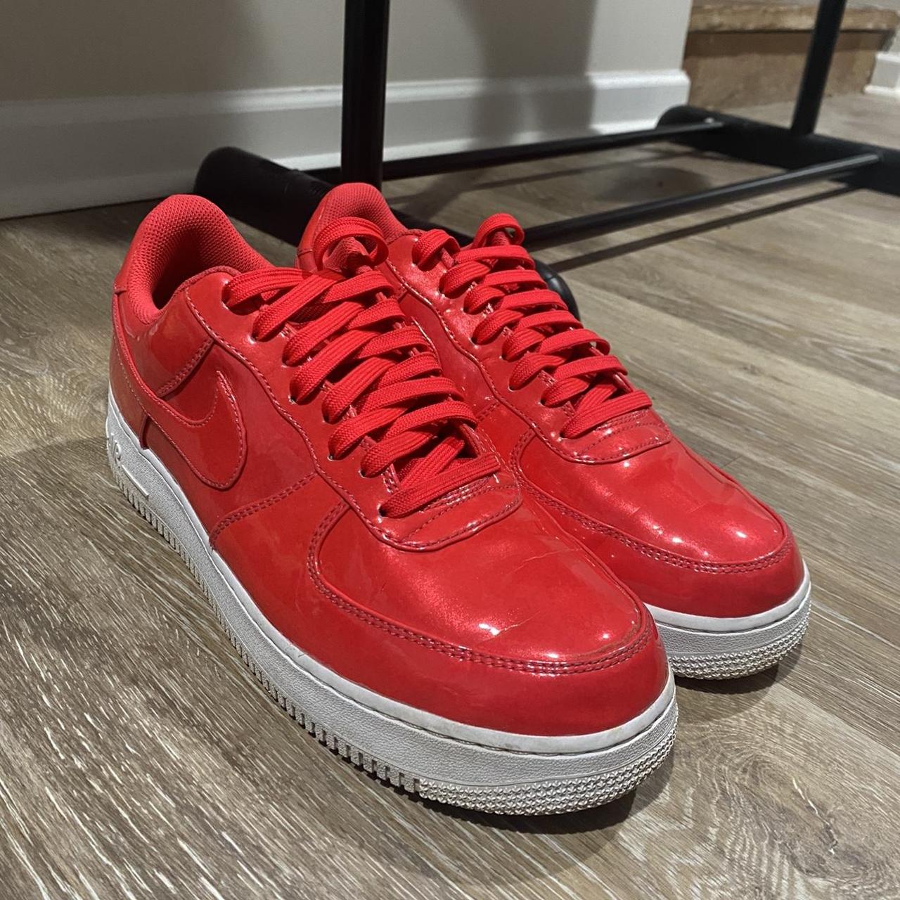 neon pink air force ones