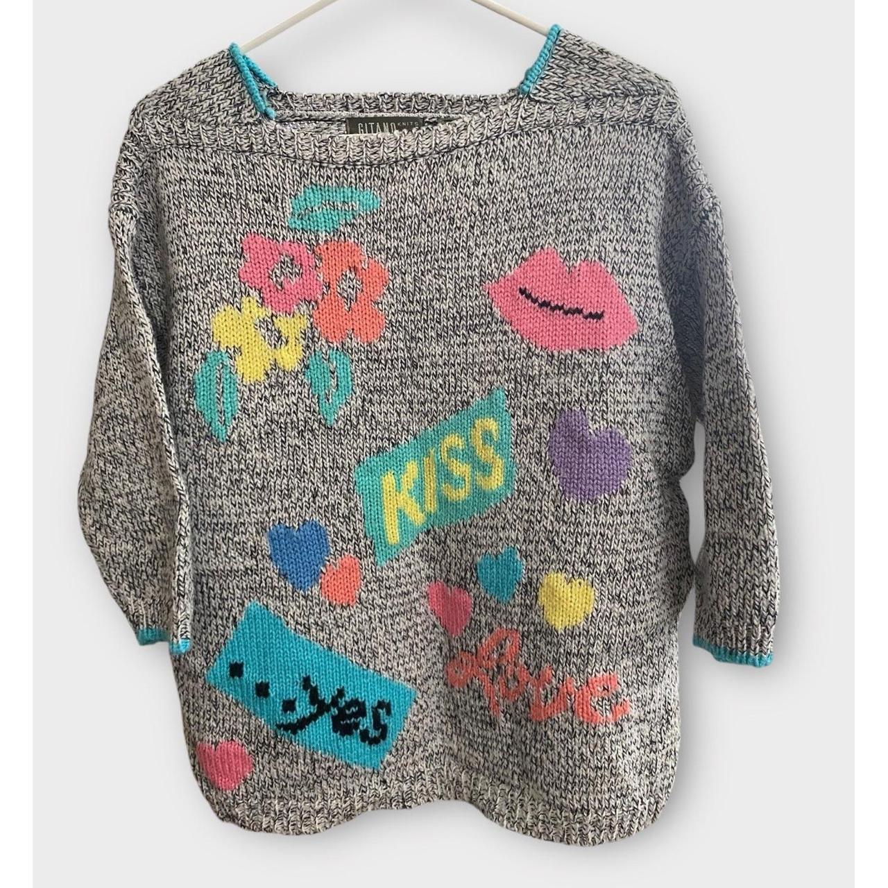 Gitano Women's Sweater - Multi - One size – Vinta… - image 1