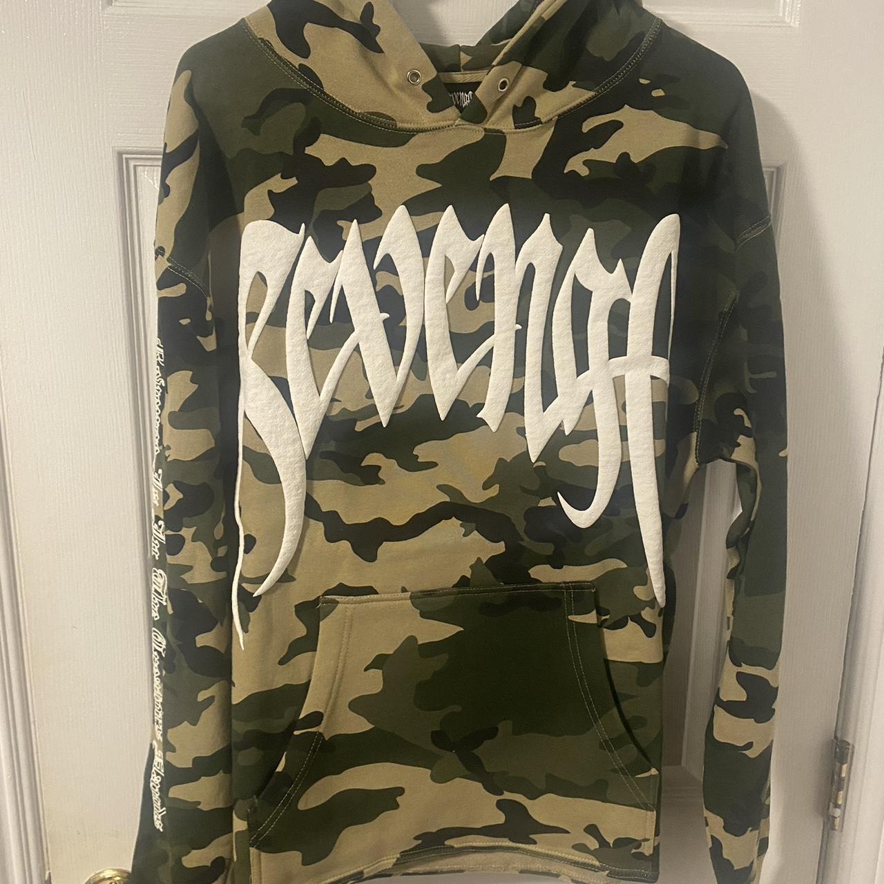 Camo revenge hoodie best sale