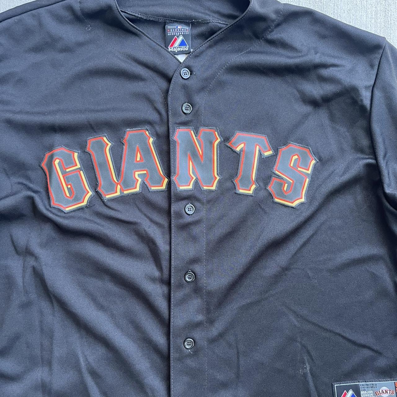 San francisco giants baseball majestic t shirt in - Depop