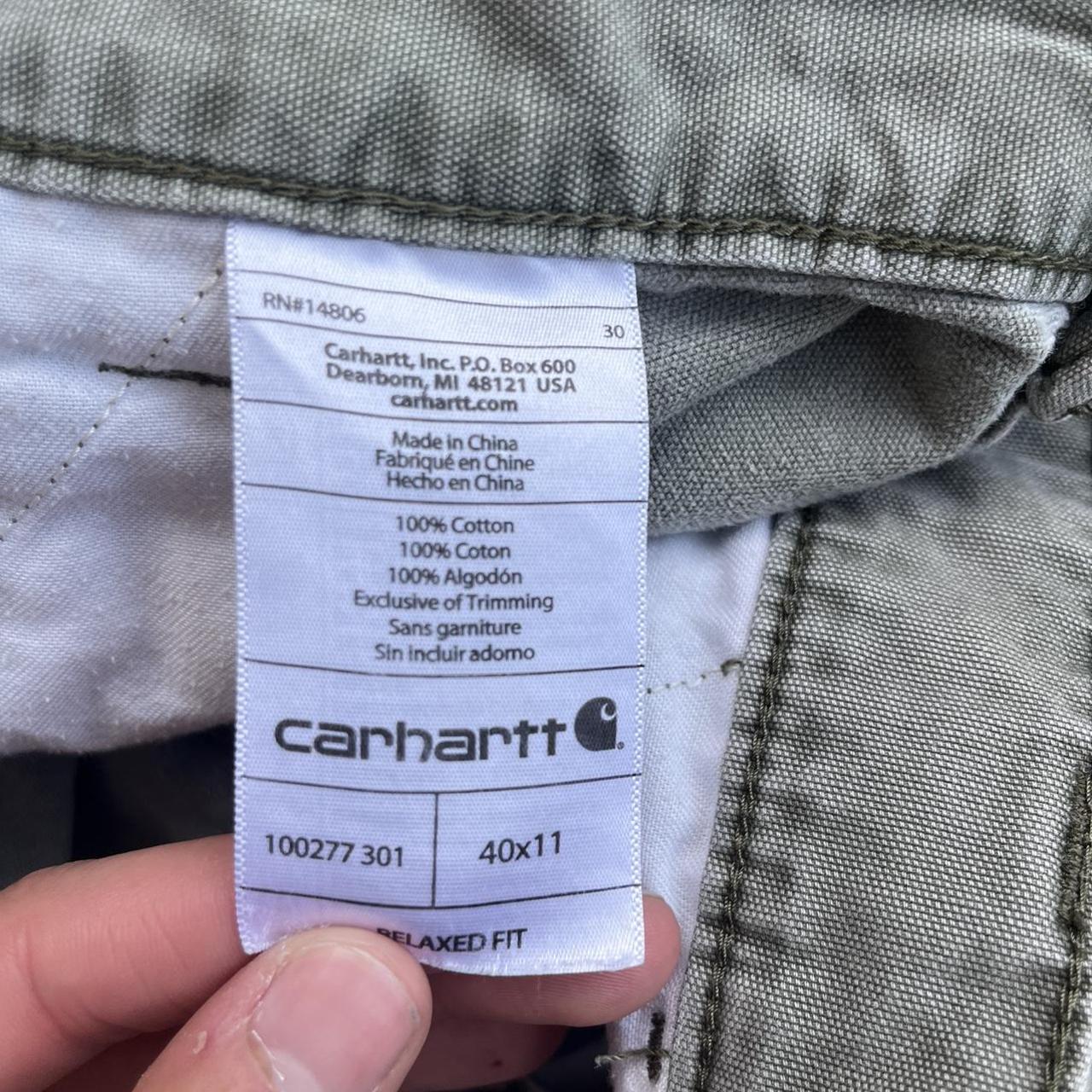 Vintage Carhartt Cargo Shorts Size... - Depop