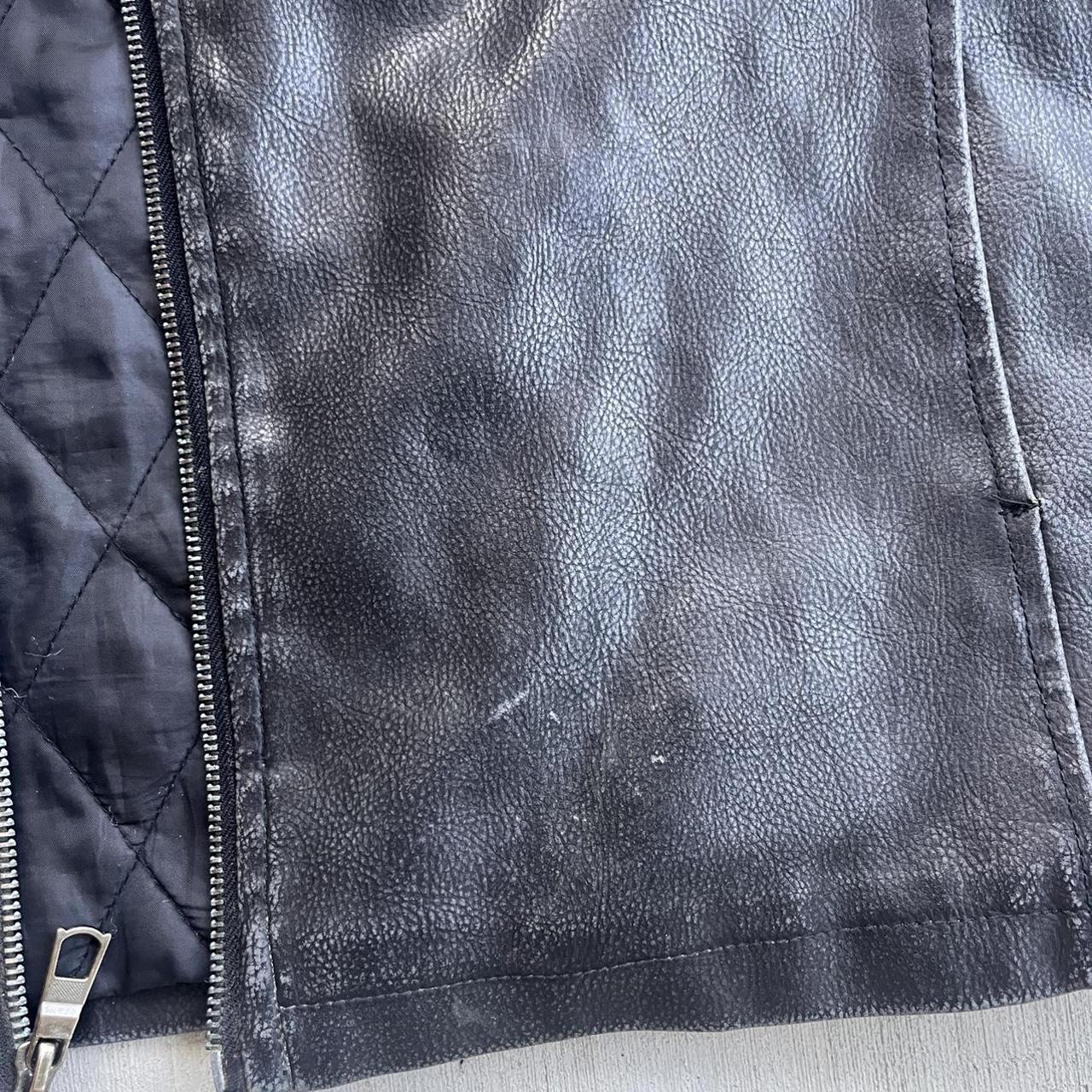 Vintage Whispering Smith Leather Jacket Size... - Depop