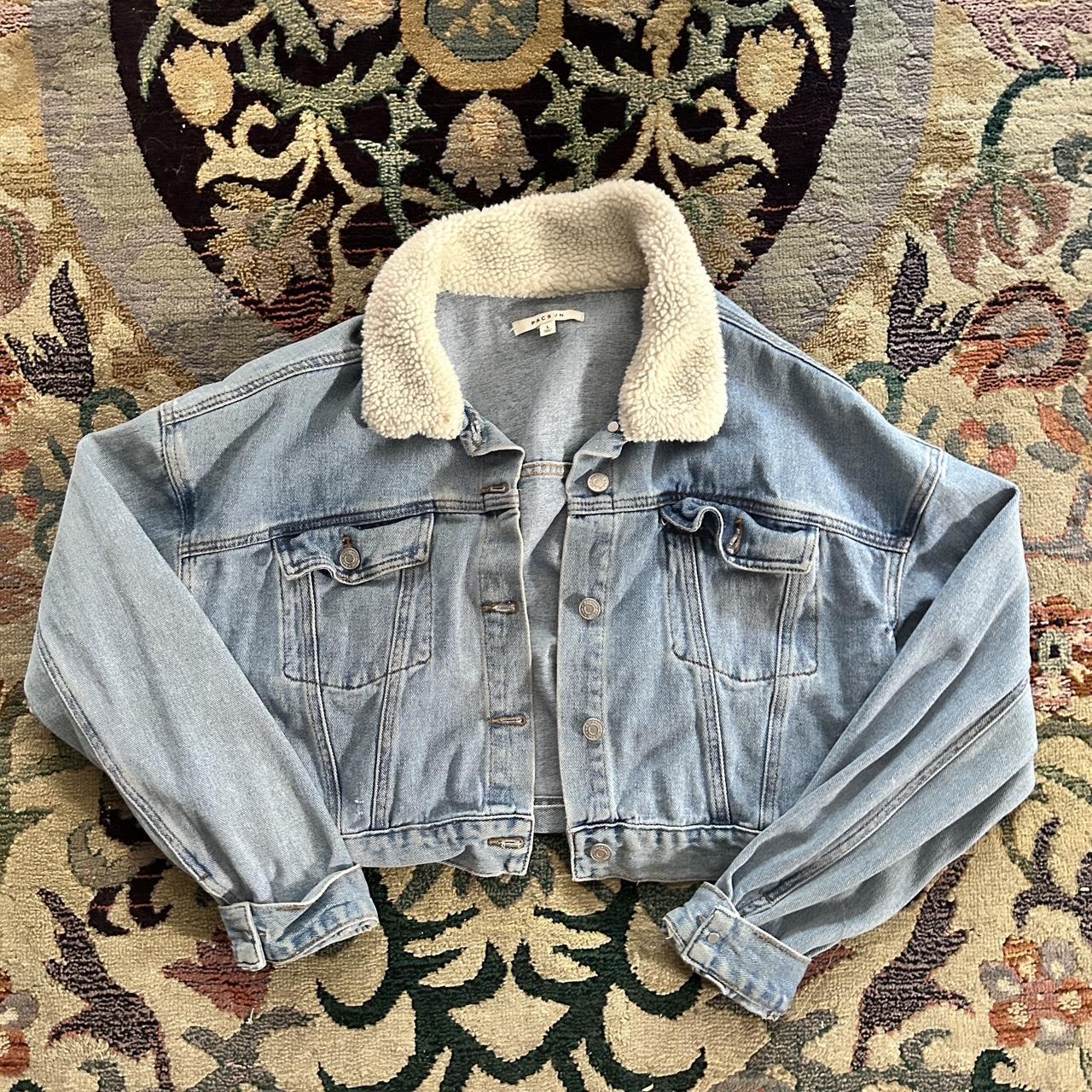 Cropped Pacsun Denim Jacket #denim #pacsun #jacket - Depop