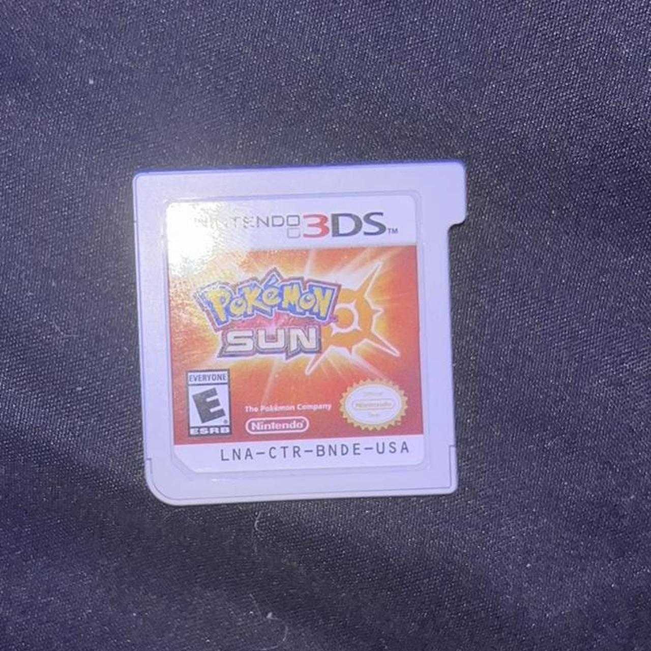 Pokemon store sun cartridge