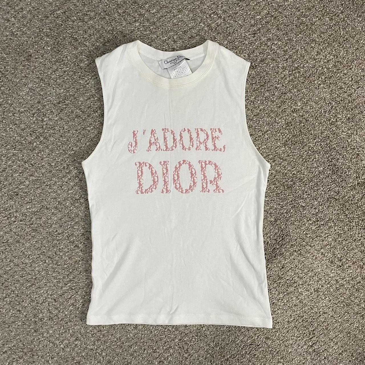 Christian Dior Resort 2004 Monogram tank top