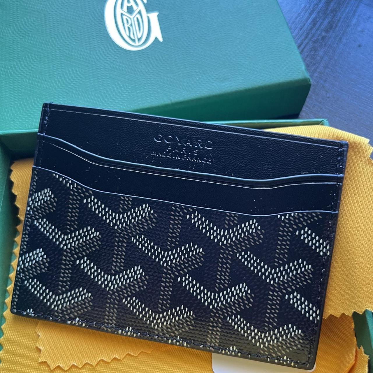 Goyard Card Holder Black New With Packaging Next Depop